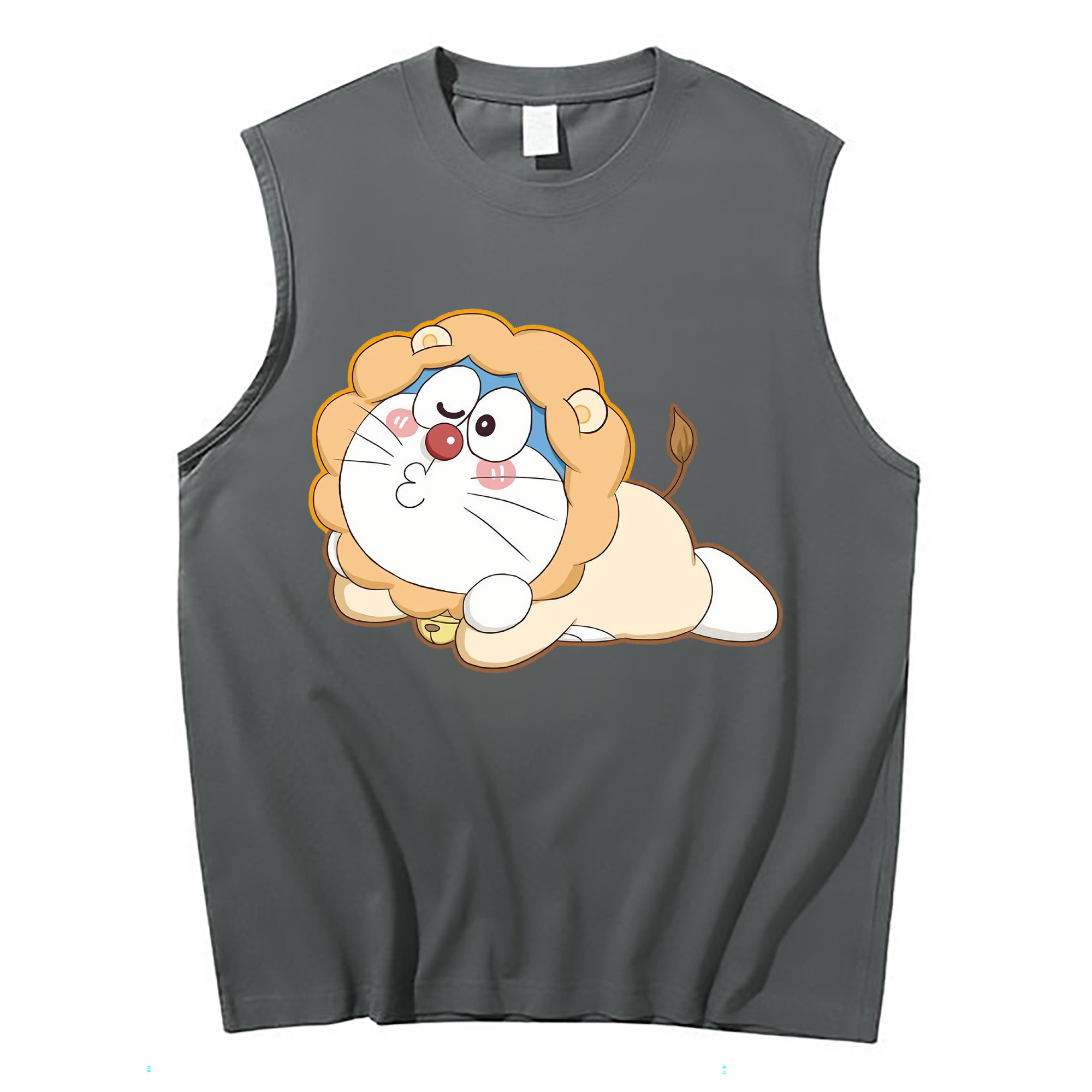 （画像用） ドラえもん Doraemon コットン100％タンクトップ（フロントプリント）